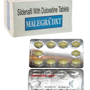 Malegra DXT 100 mg Sildenafil +60mg Dapoxitine