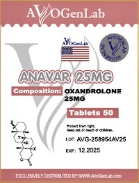 AVG Anavar 25mg