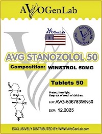 AVG Stanozolol 50mg